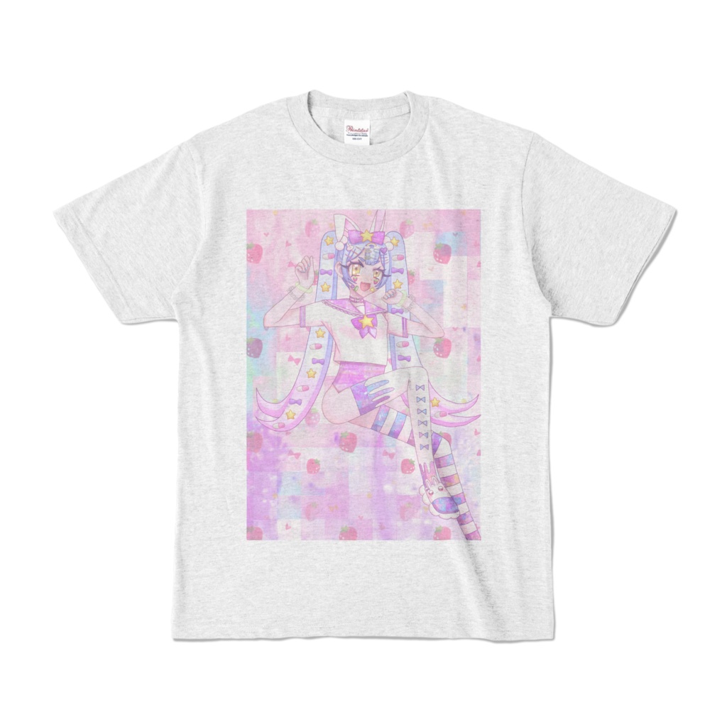 ゆめかわデコラ少女Tシャツ