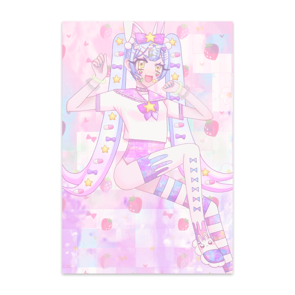 ゆめかわデコラ少女ポスカ