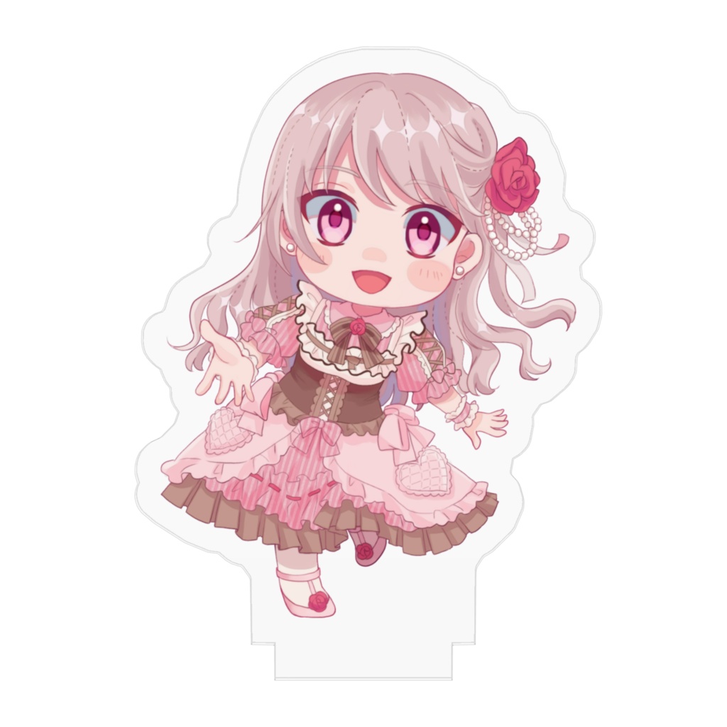 アクリルフィギュアLiLiAちゃん ルビーチョコver