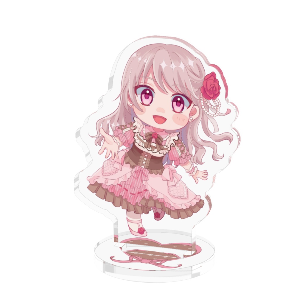 アクリルフィギュアLiLiAちゃん ルビーチョコver