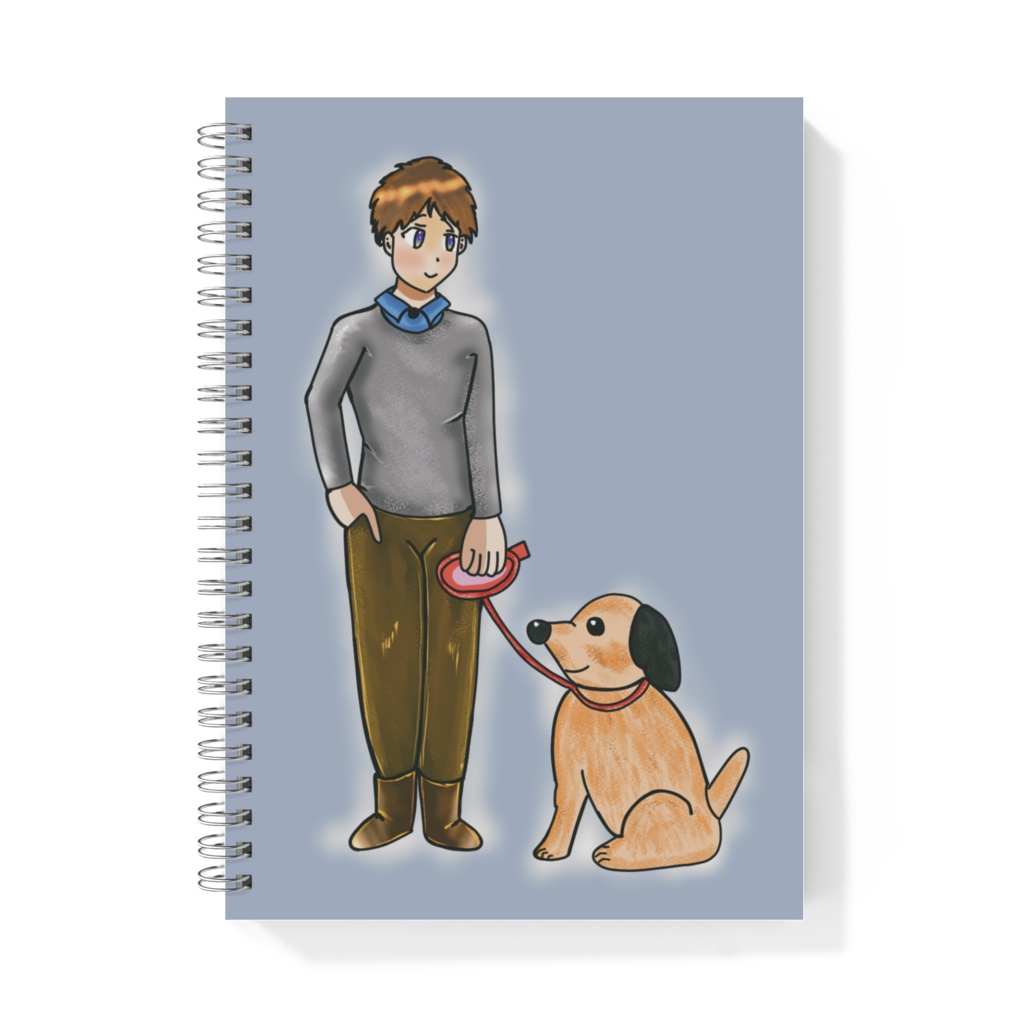 犬と男性