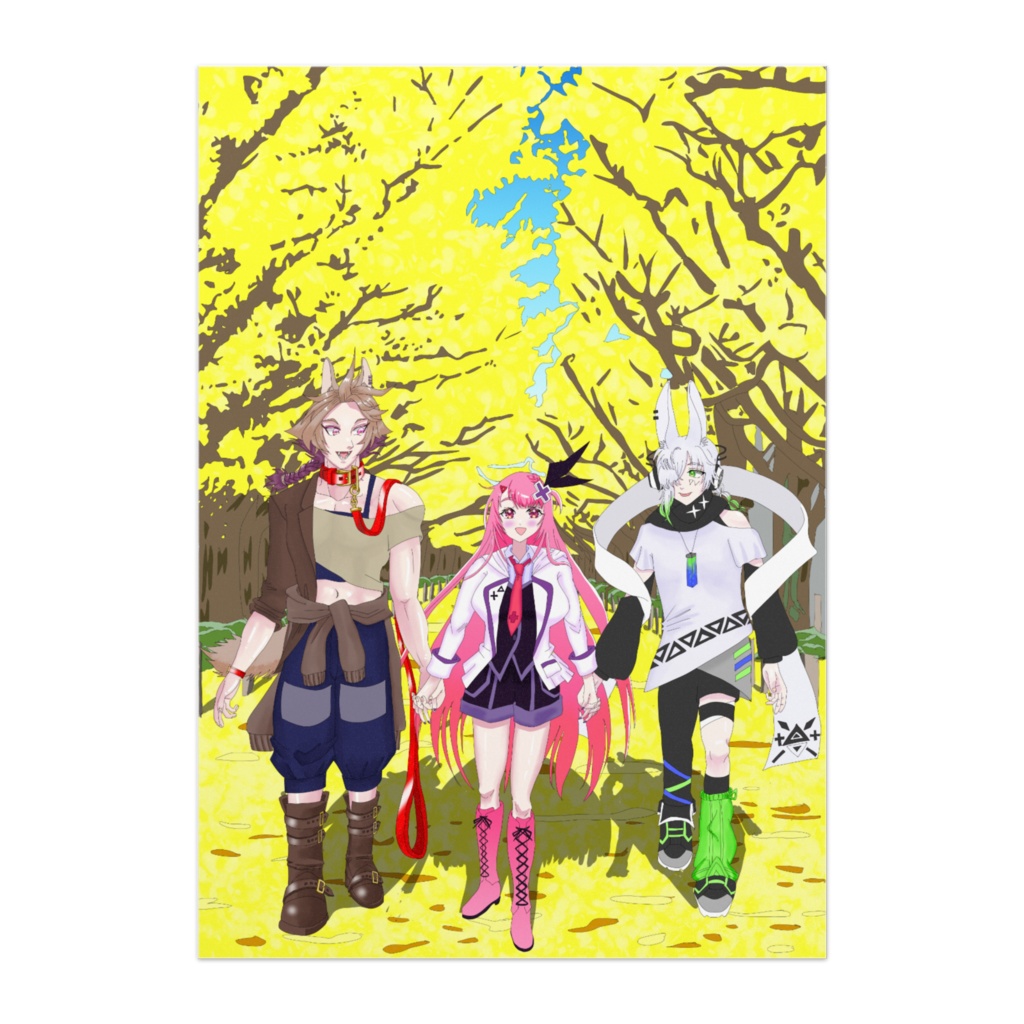 DAC+神奈川オリキャラポスター