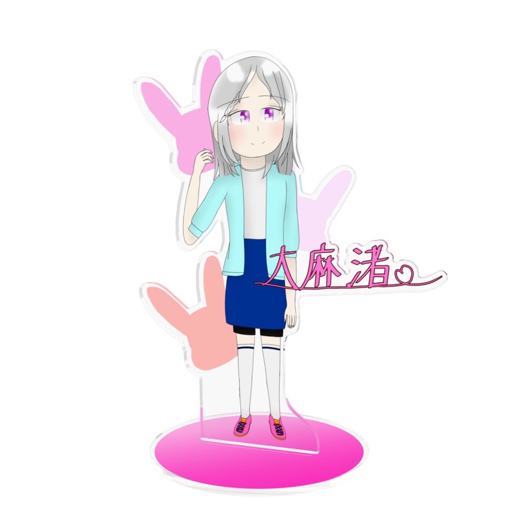 渚のアクリルフィギュア