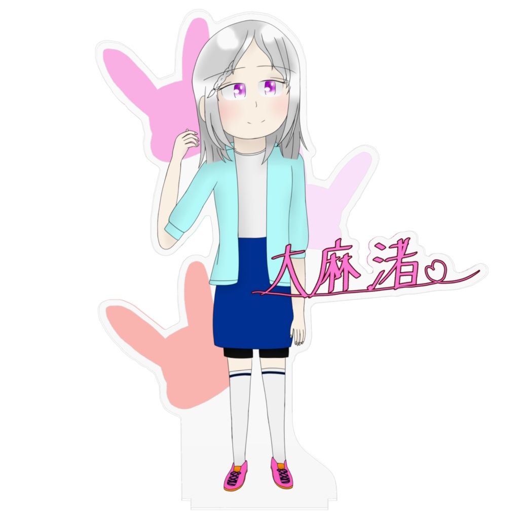 渚のアクリルフィギュア