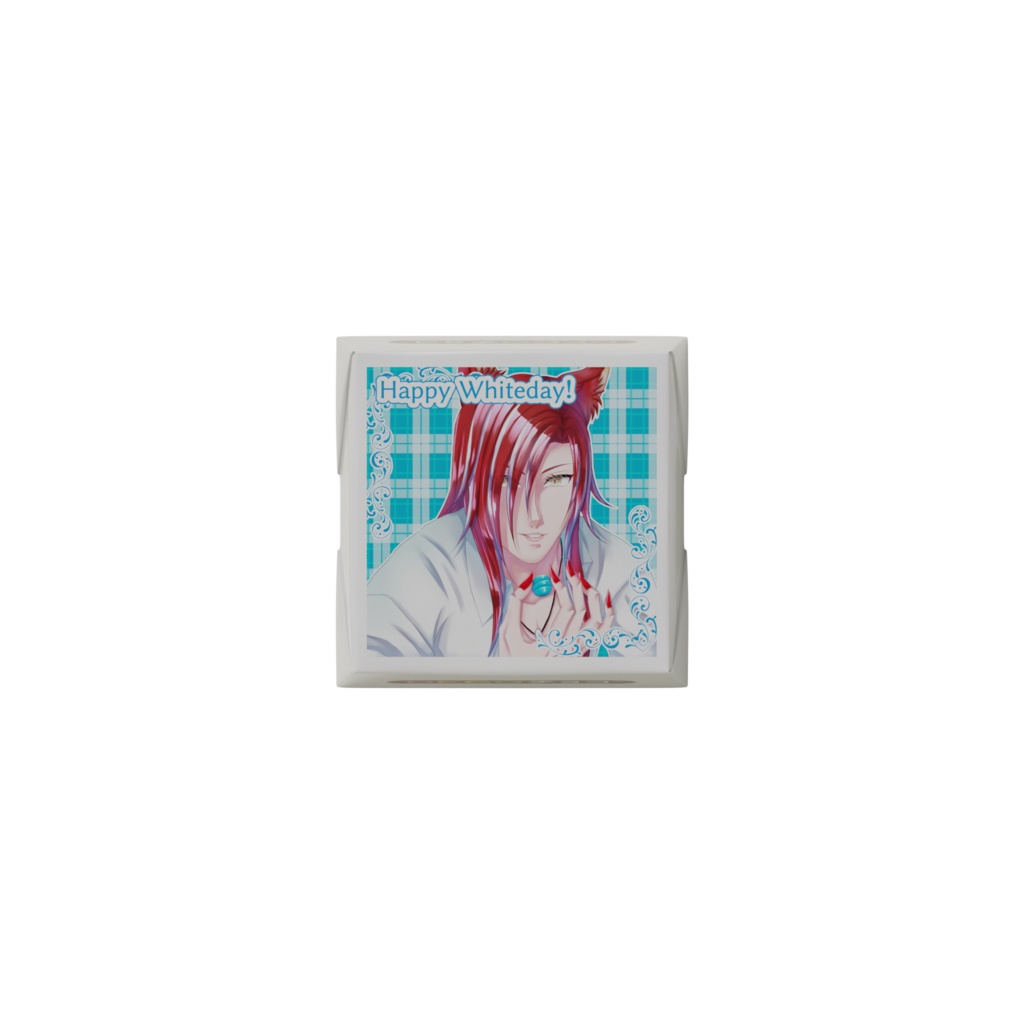 カヌレ・レッドウルフDECOチョコホワイトデーバージョン