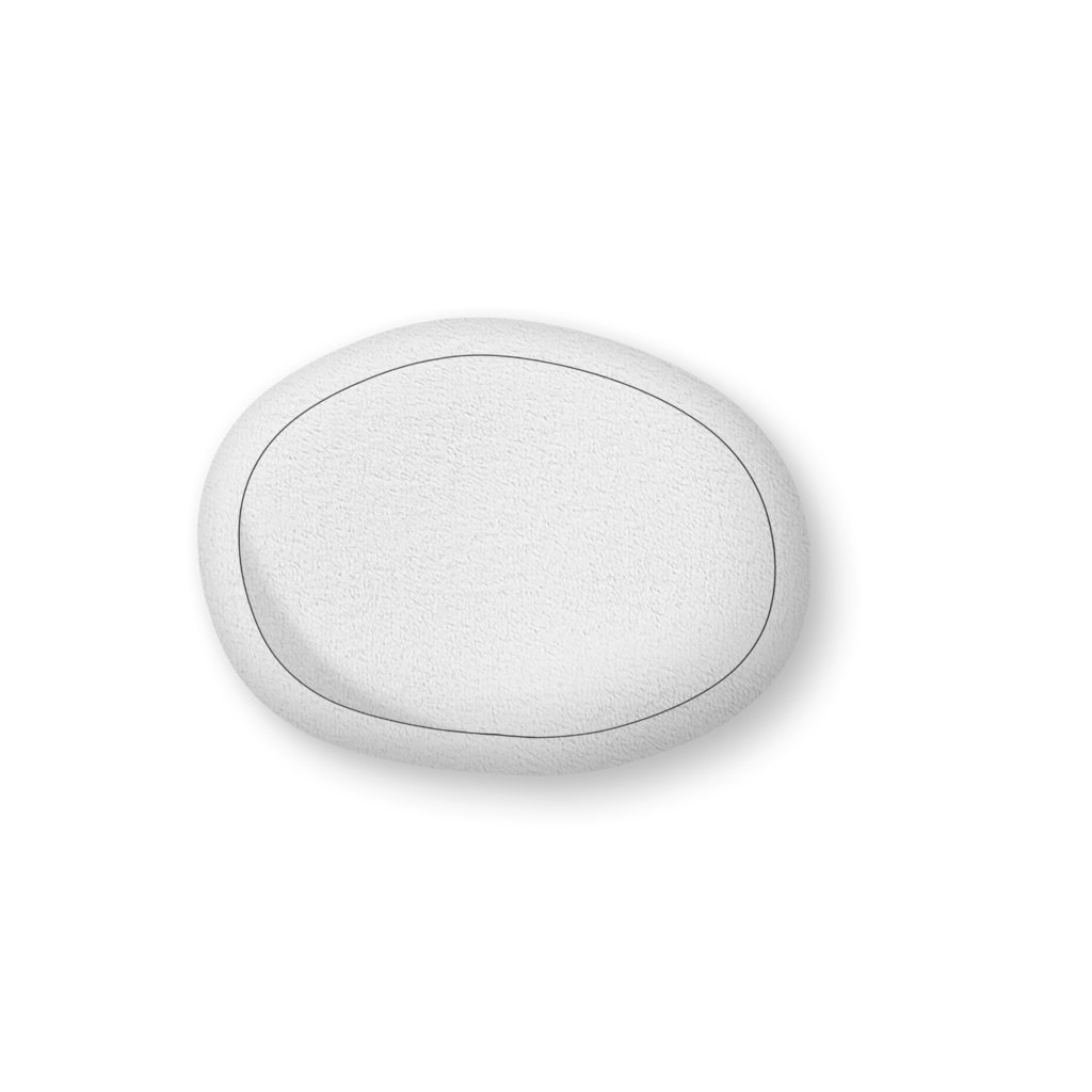 まんじゅうのクッション