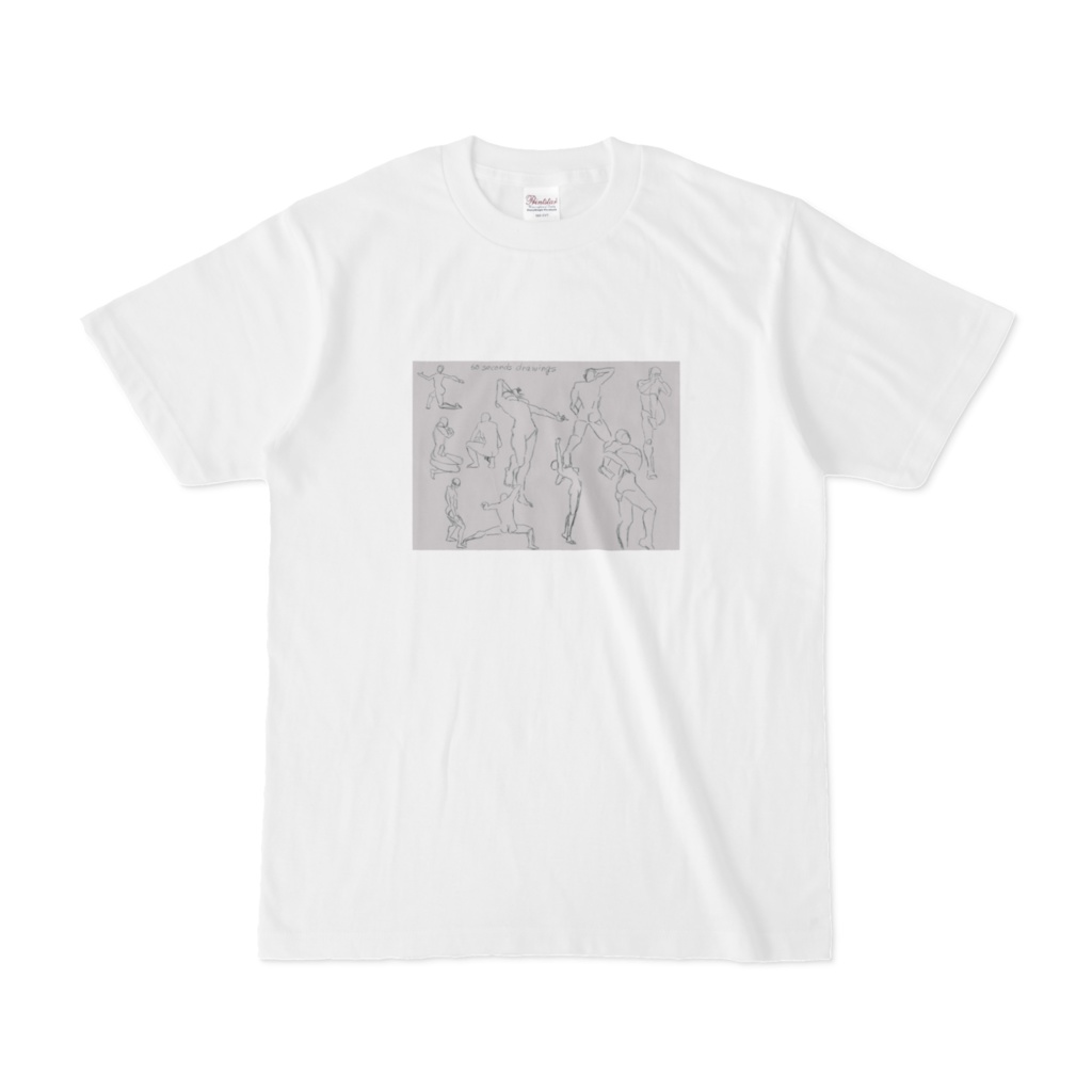 60秒ドローイングTシャツ01