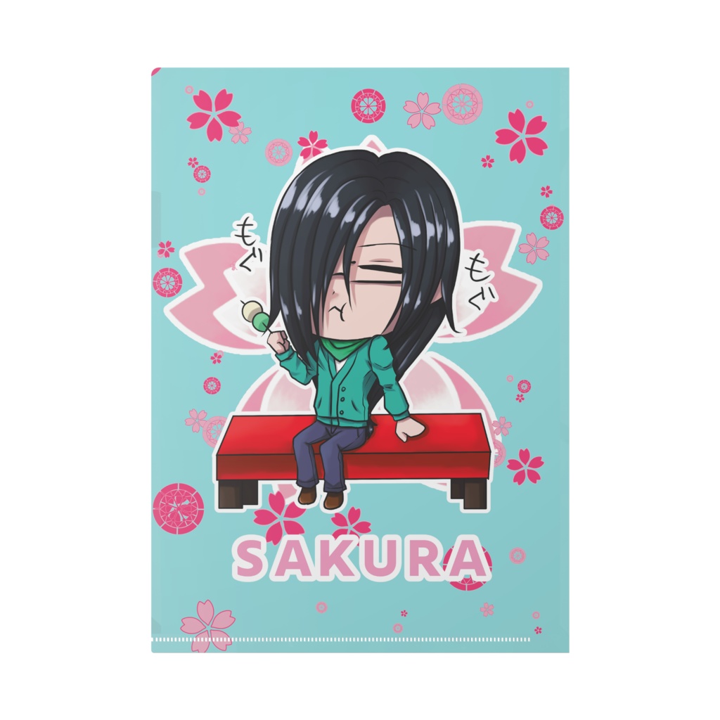 彩華紫樹桜クリアファイル
