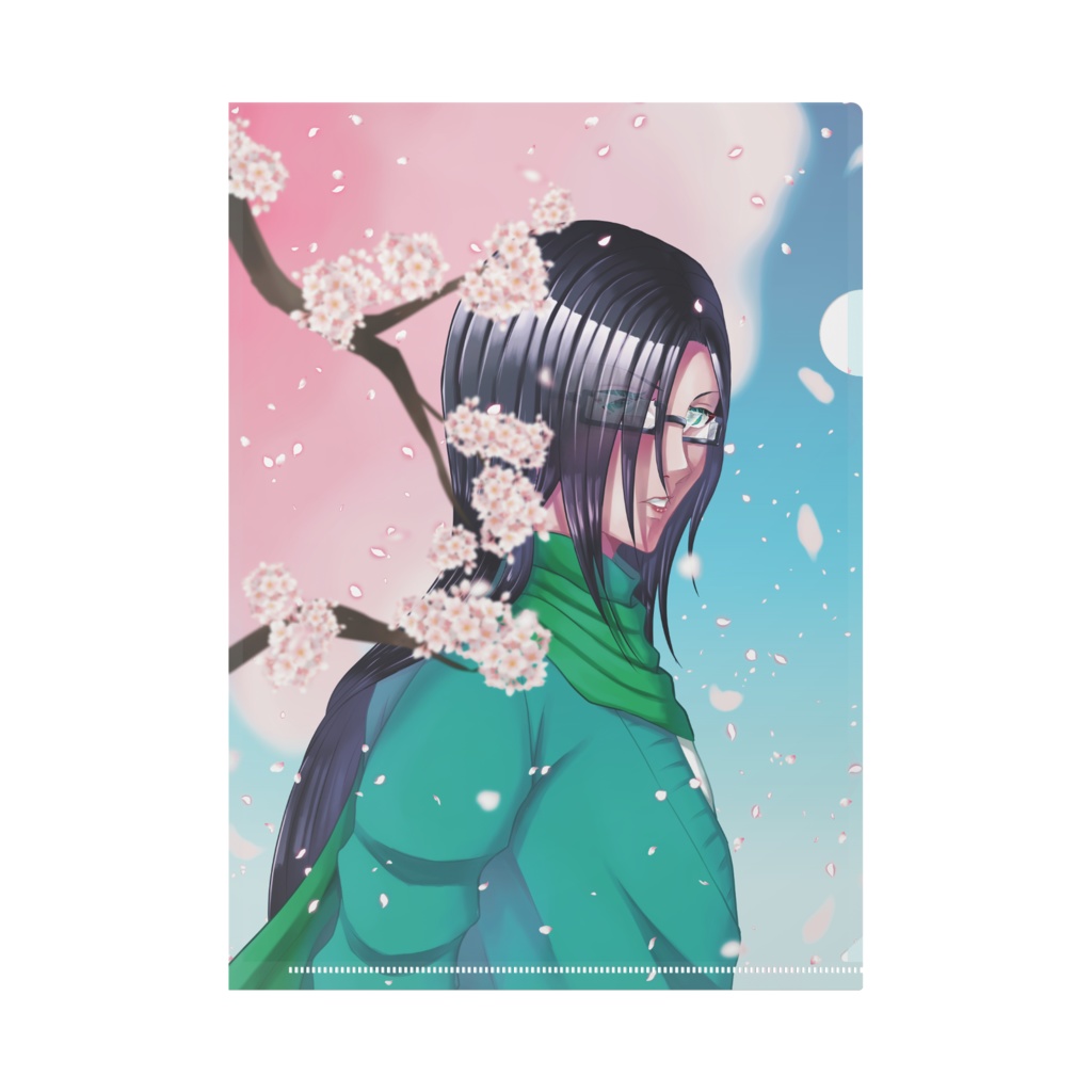 彩華紫樹桜クリアファイル