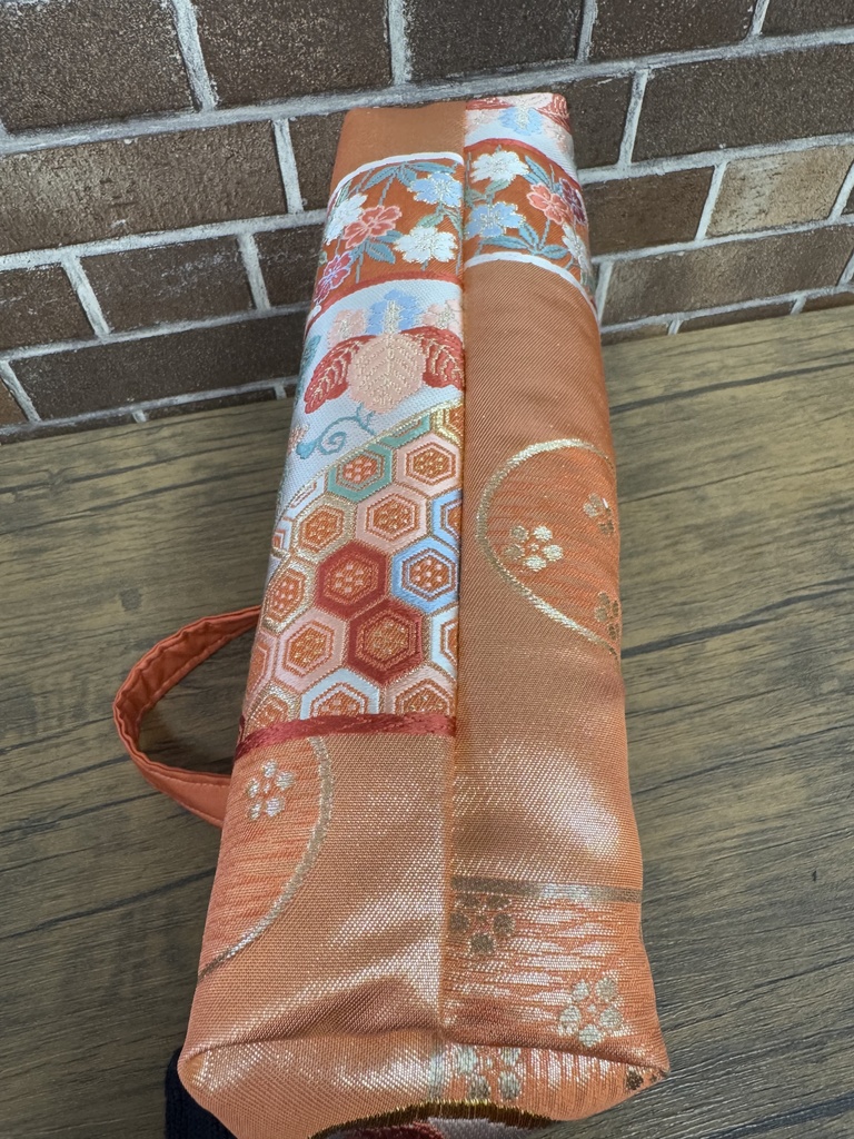 着物のリメイクバック(霞模様)