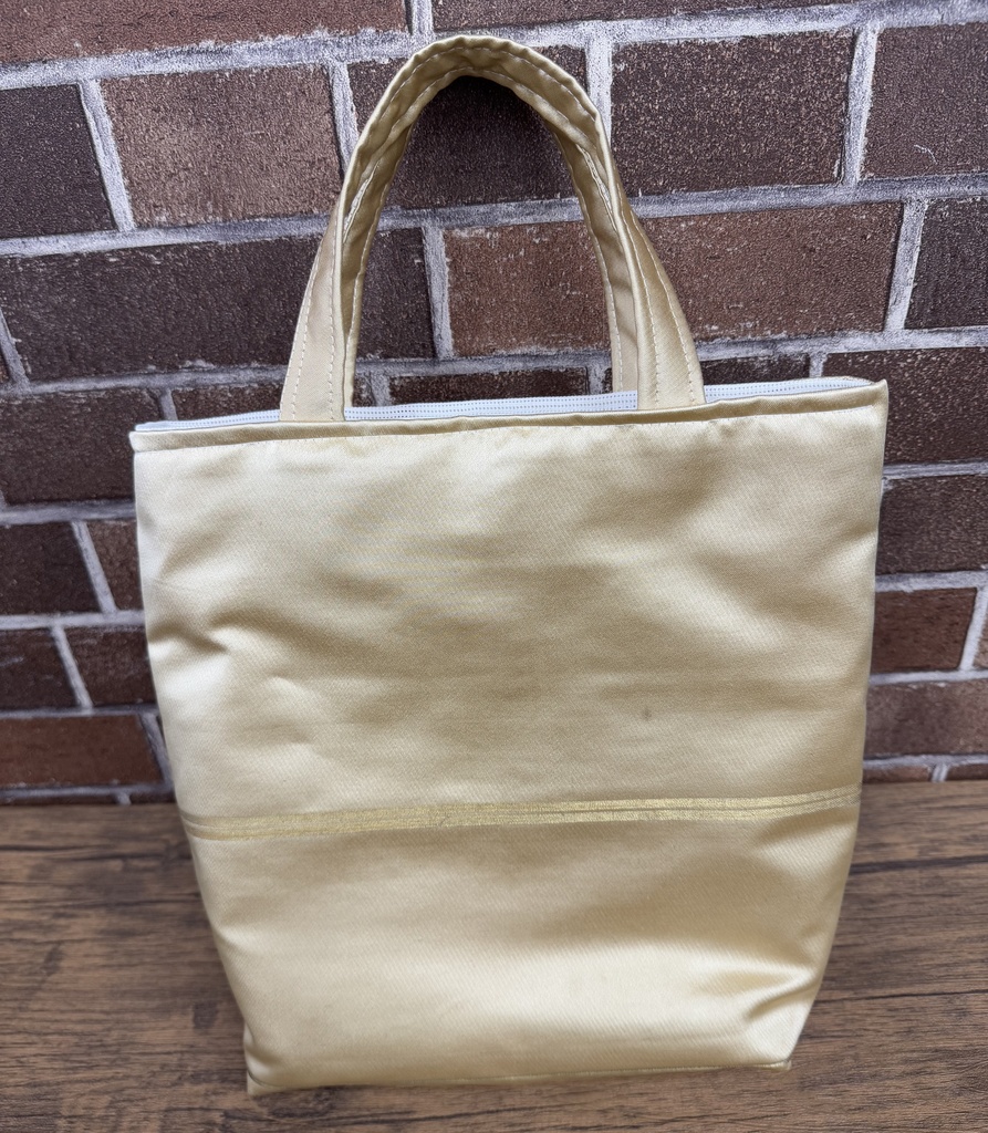 着物のリメイクバック(ゴールド)