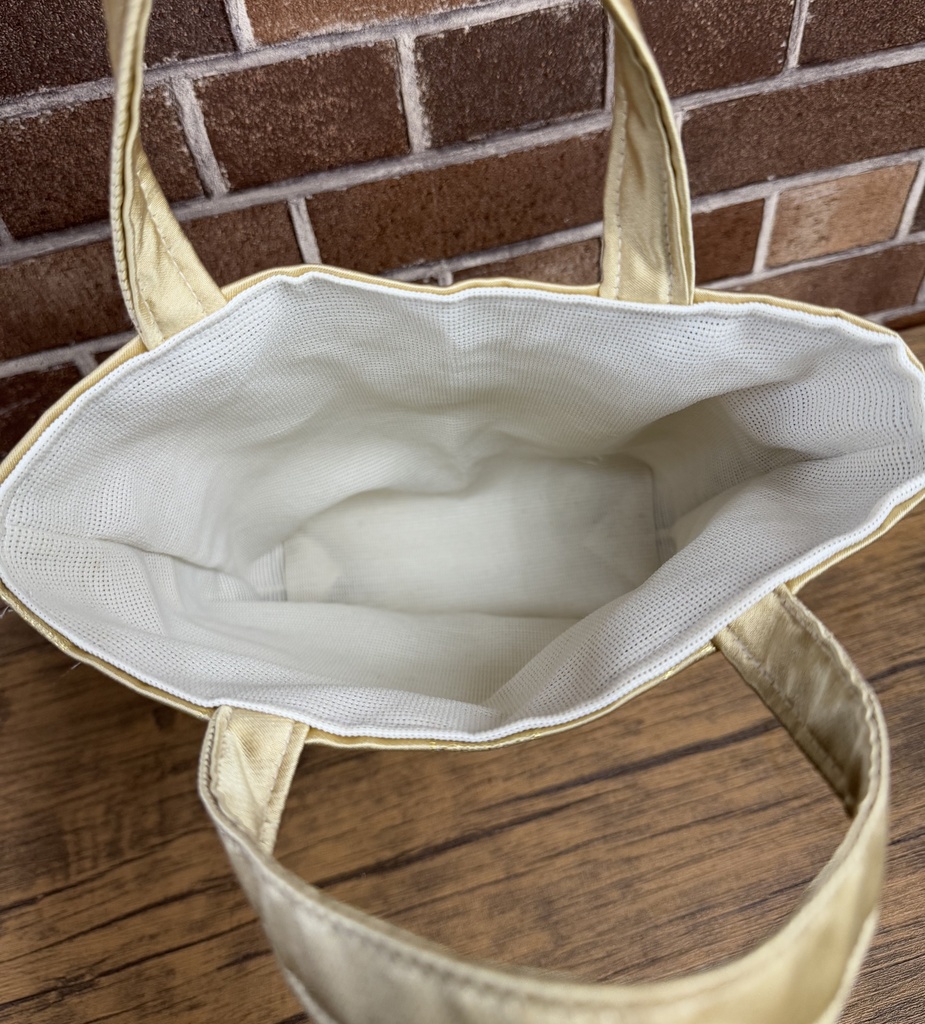 着物のリメイクバック(ゴールド)