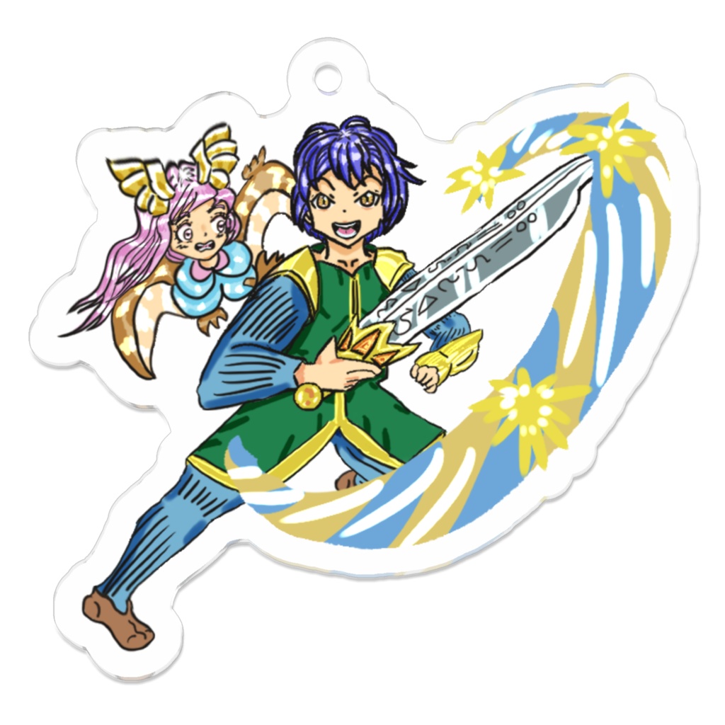 剣士ゲンアクリルキーホルダー