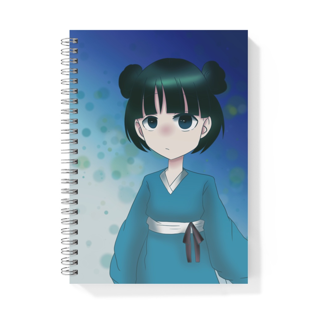 お団子キャラのリングノート