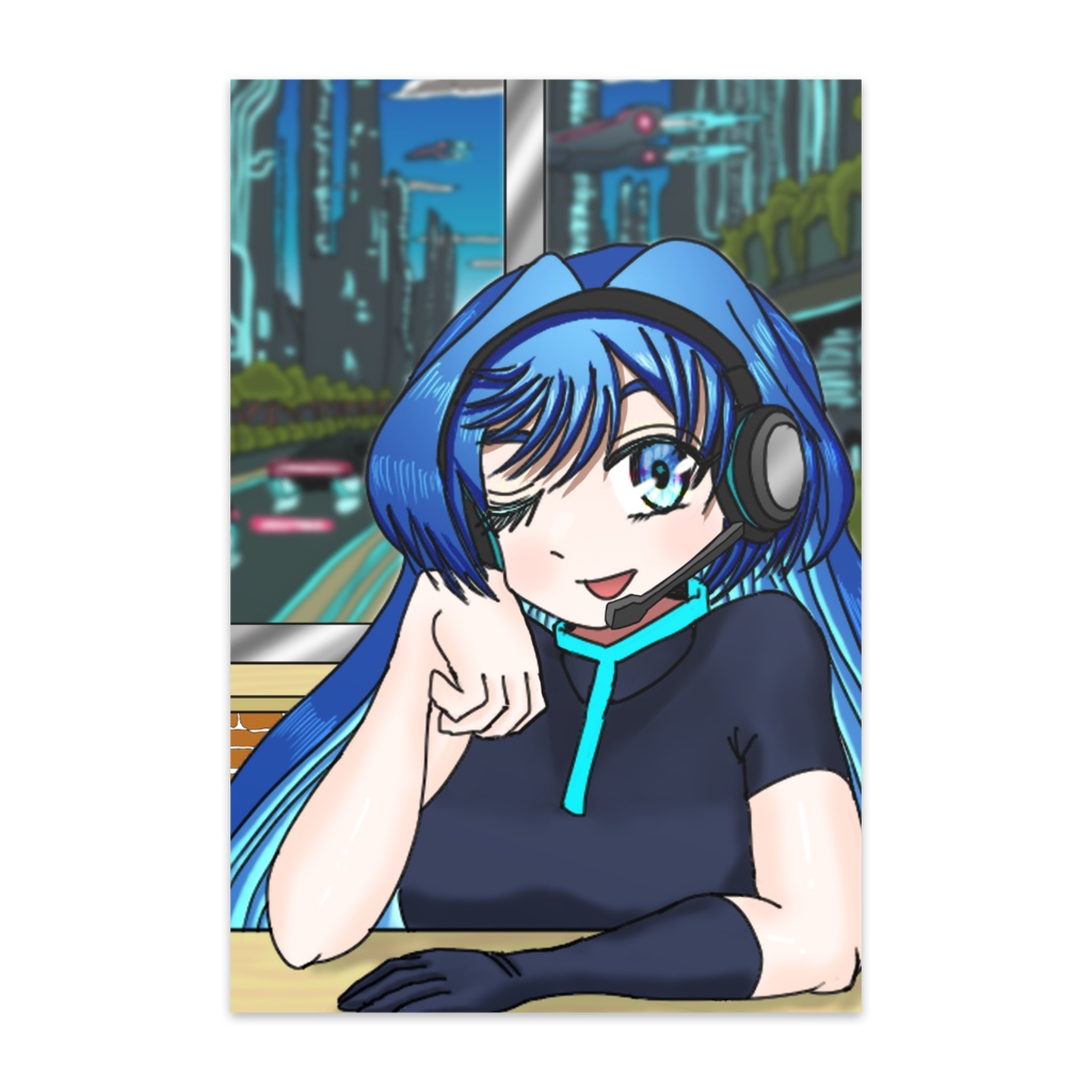 AOちゃんポストカード