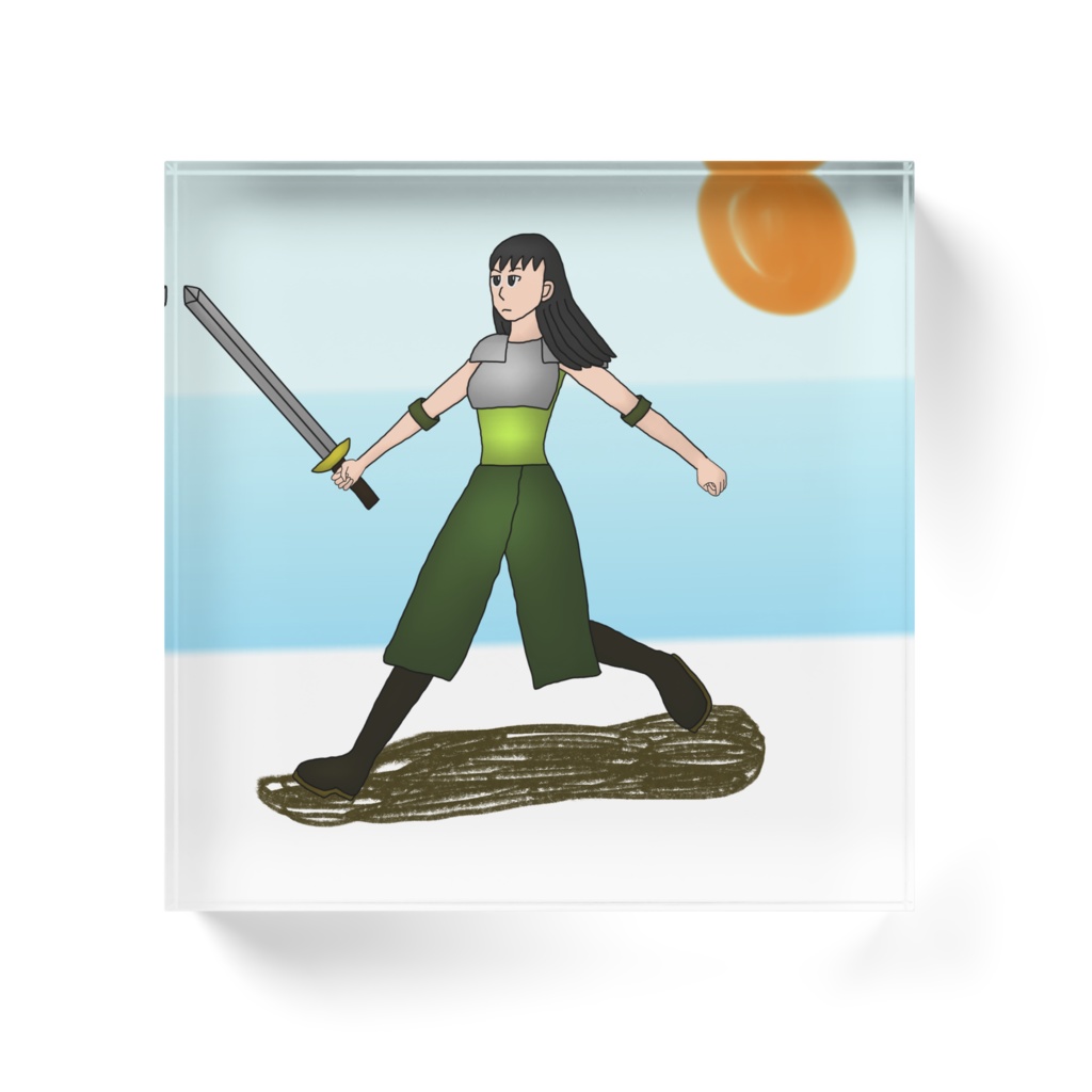 闘技場の女剣士