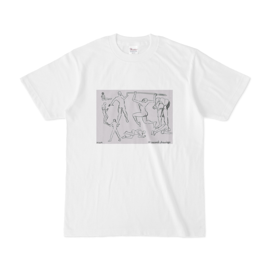 60秒ドローイングTシャツ03