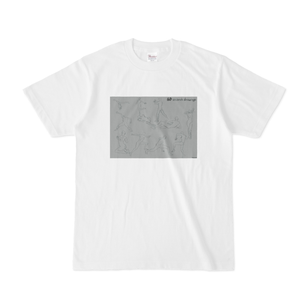 60秒ドローイングTシャツ04
