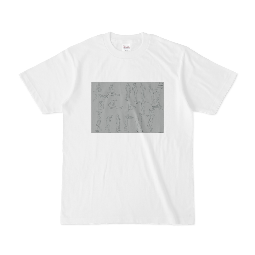 60秒ドローイングTシャツ05