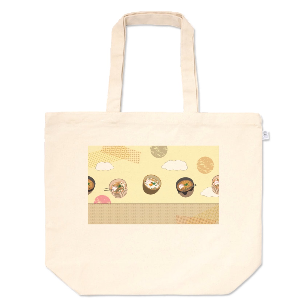 あったかうどんトートバッグ