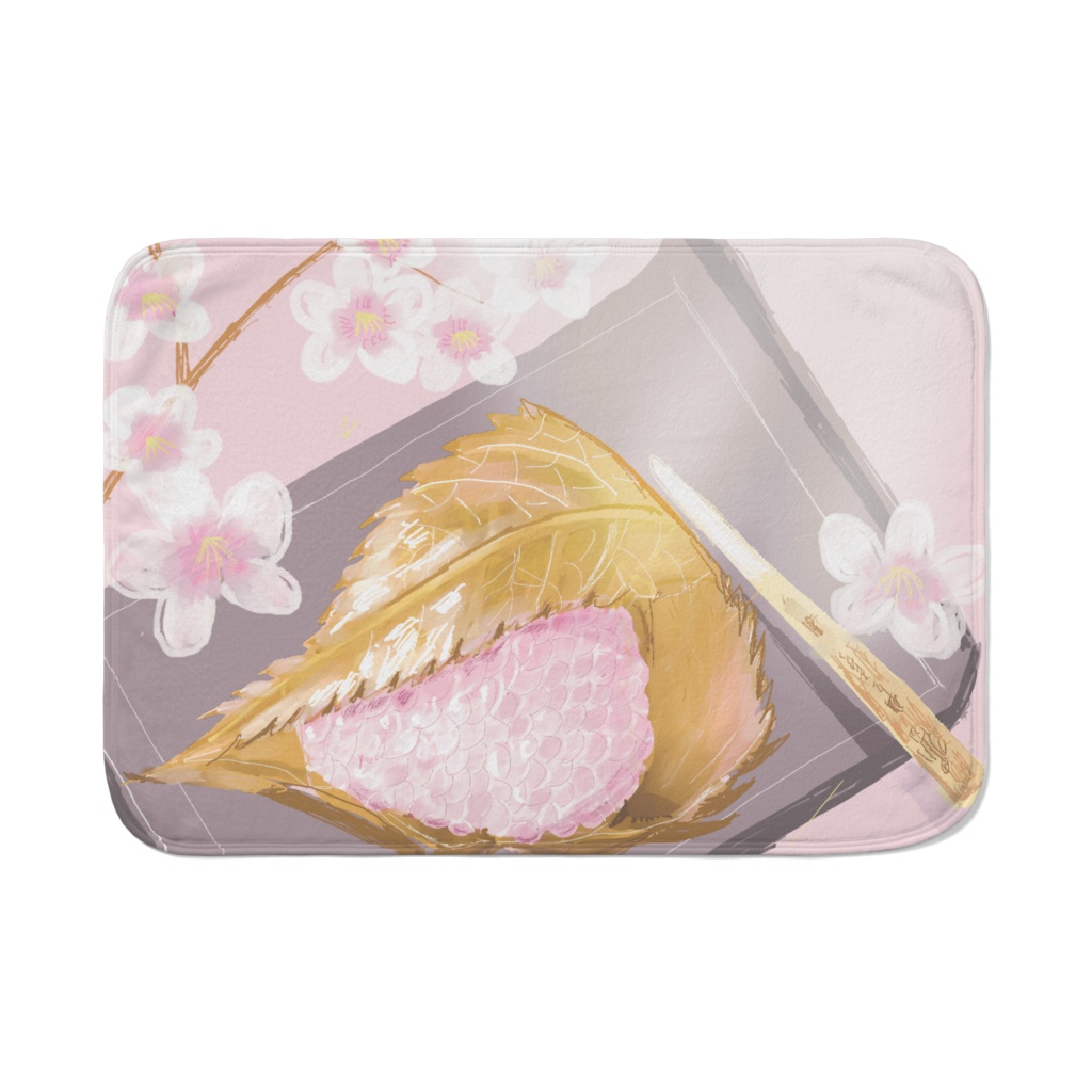 ブランケット桜餅イラスト