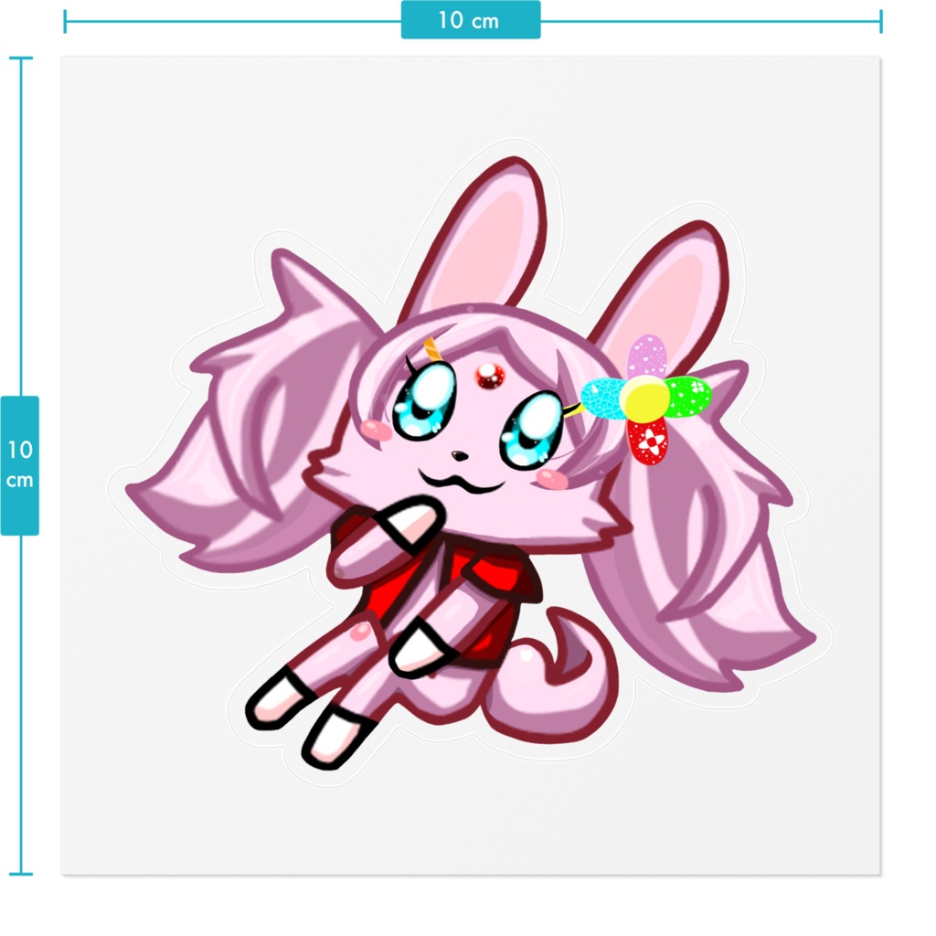 カーバンクル(花野咲)ステッカー