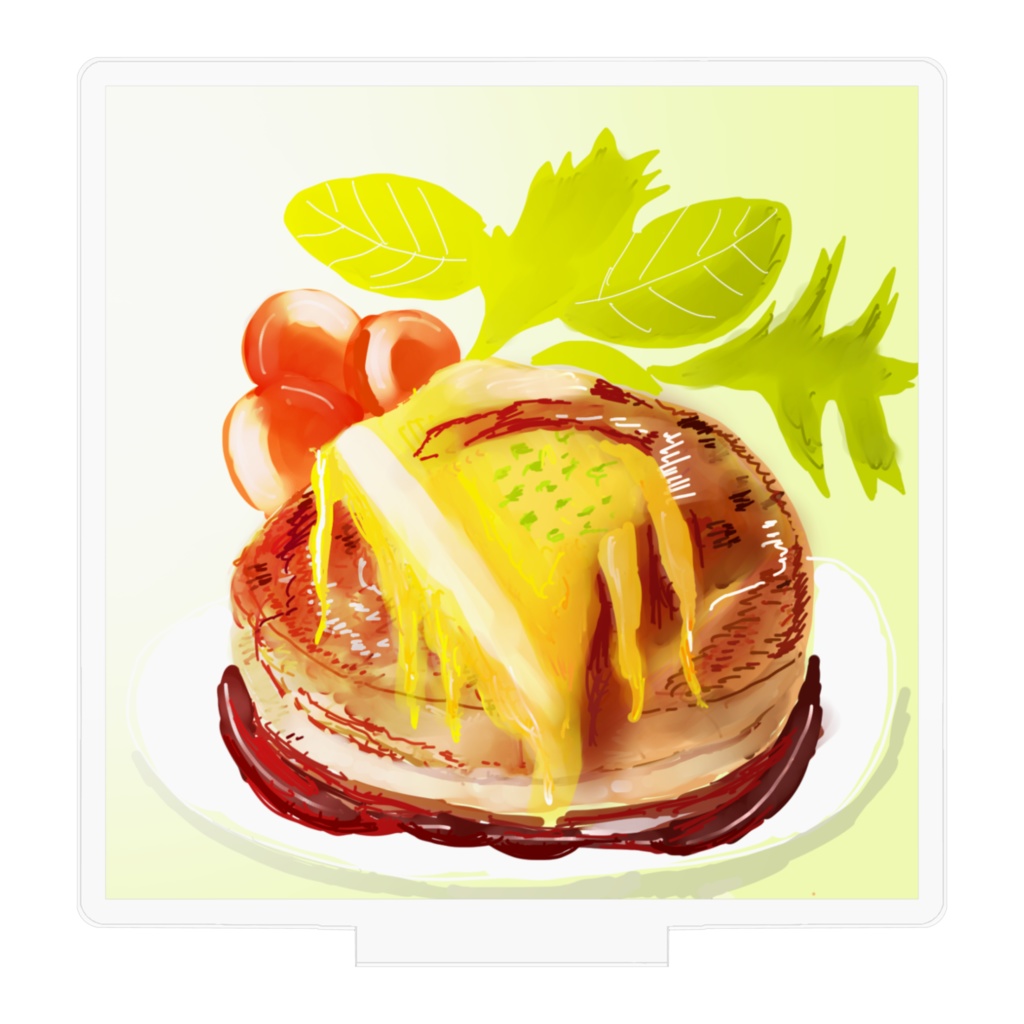 アクリルスタンドハンバーグ