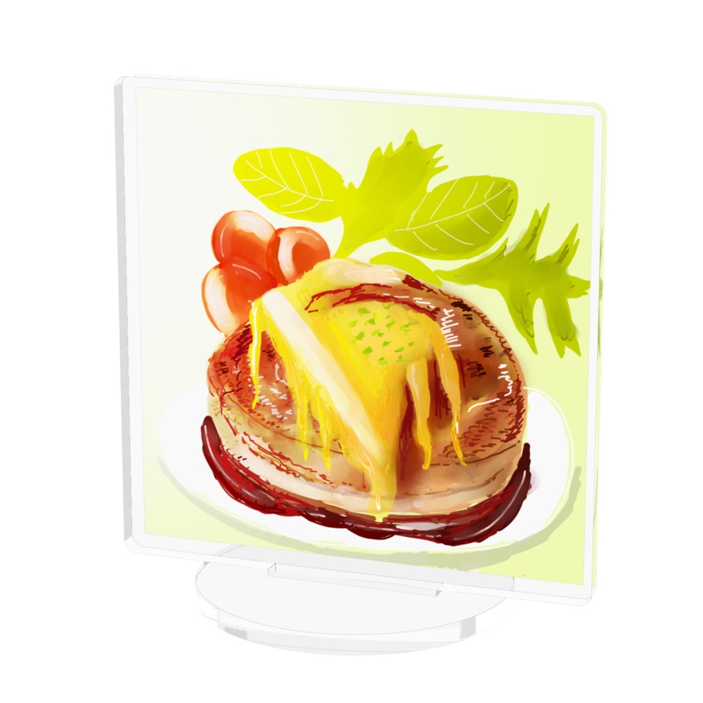 アクリルスタンドハンバーグ