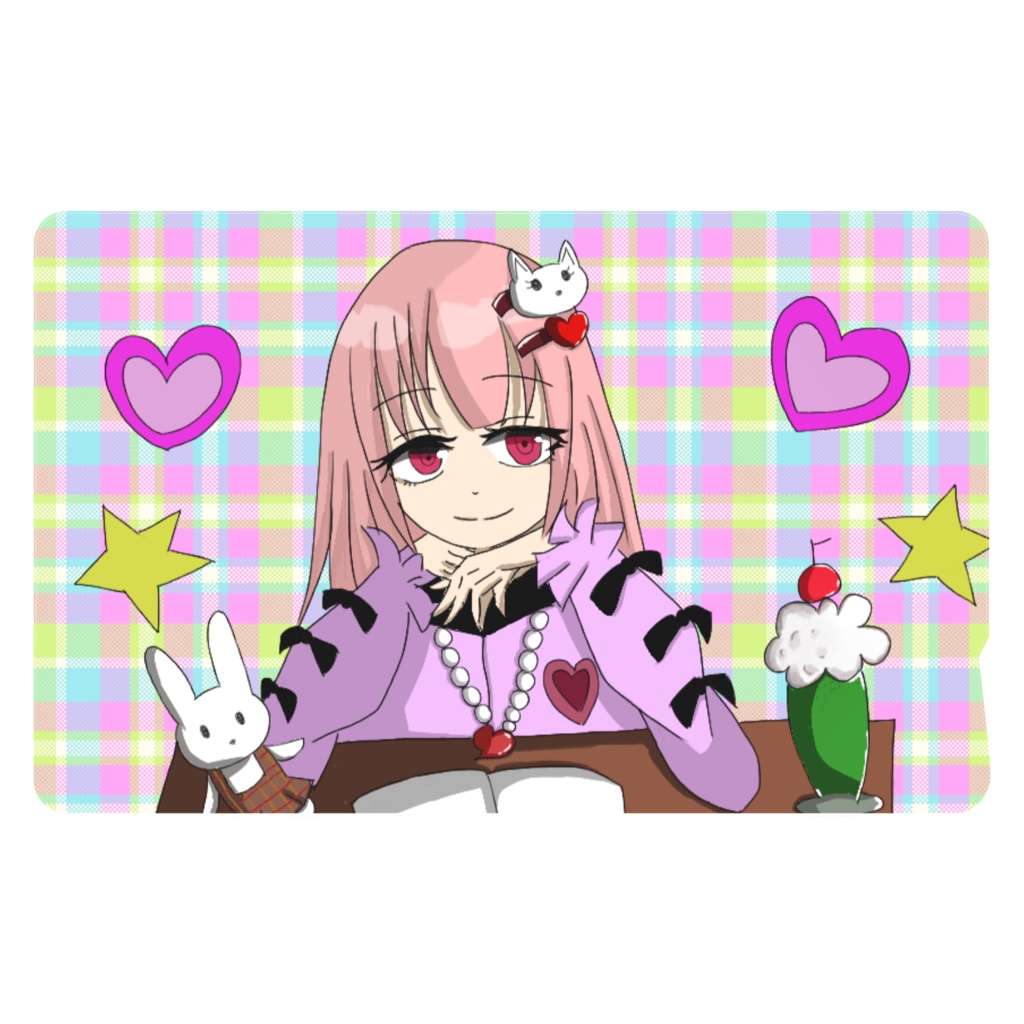 ゆめかわICカードステッカー