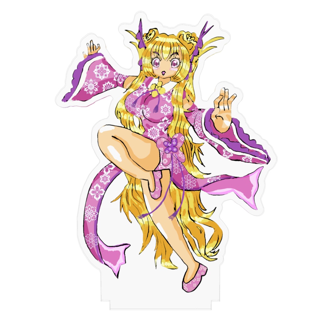 中華少女ニャンチ アクリルスタンド