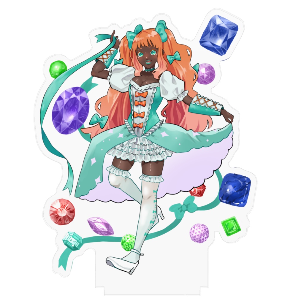 魔法のプリンセスアクリルフィギュア