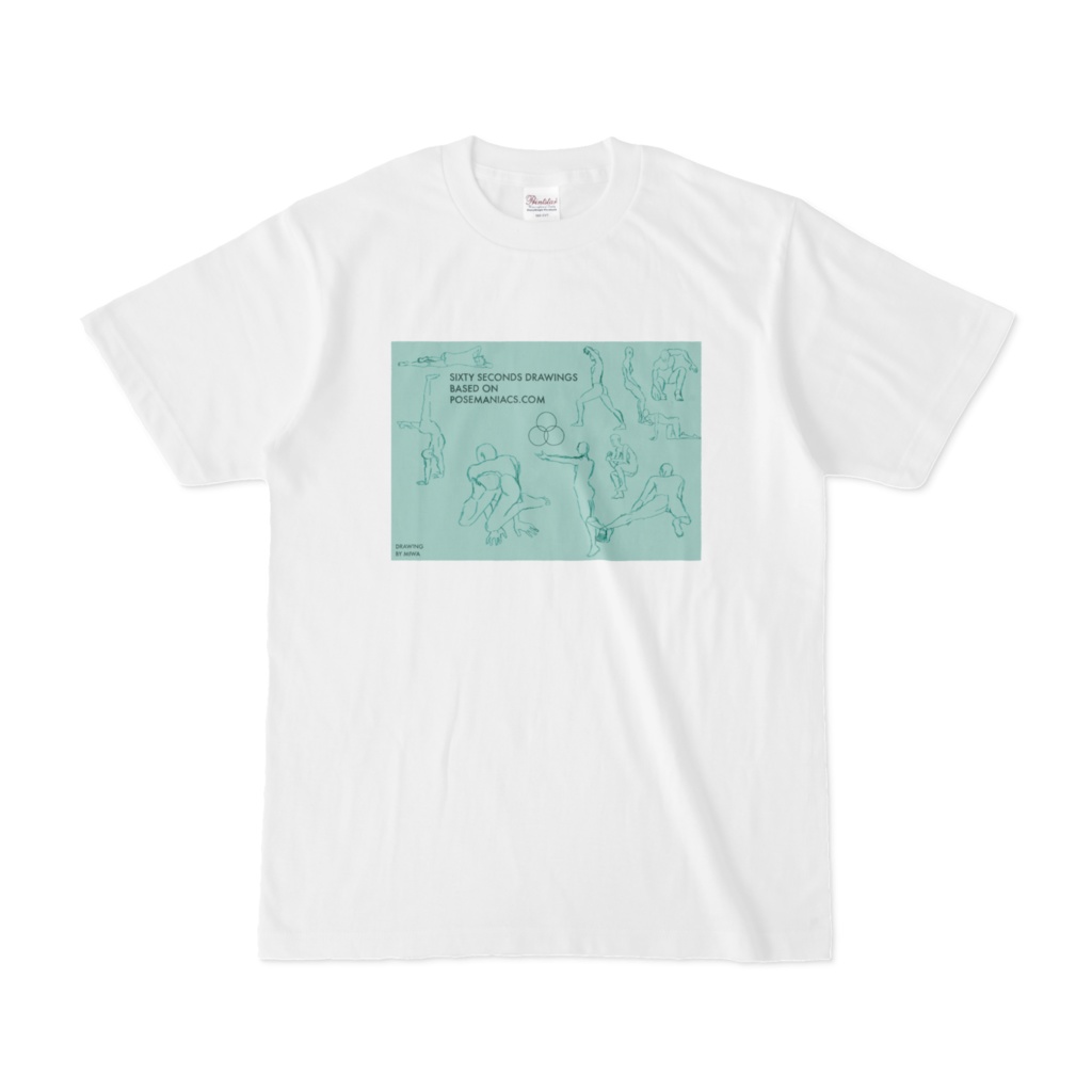 60秒ドローイングTシャツ12