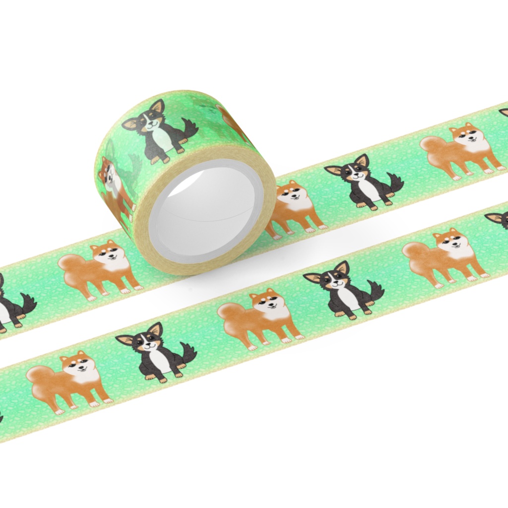 【柴犬&チワワ】わんわん!ワンダフルマスキングテープ🐶