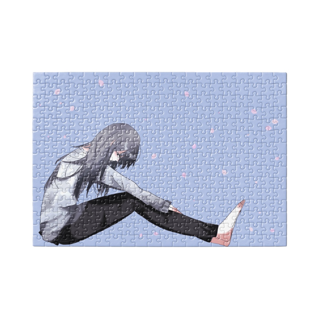 春に俯くひと(パズル)