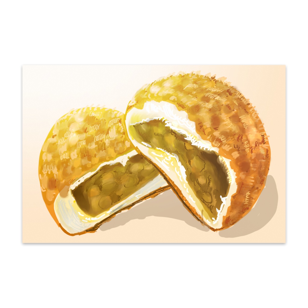 ポストカードカレーパン