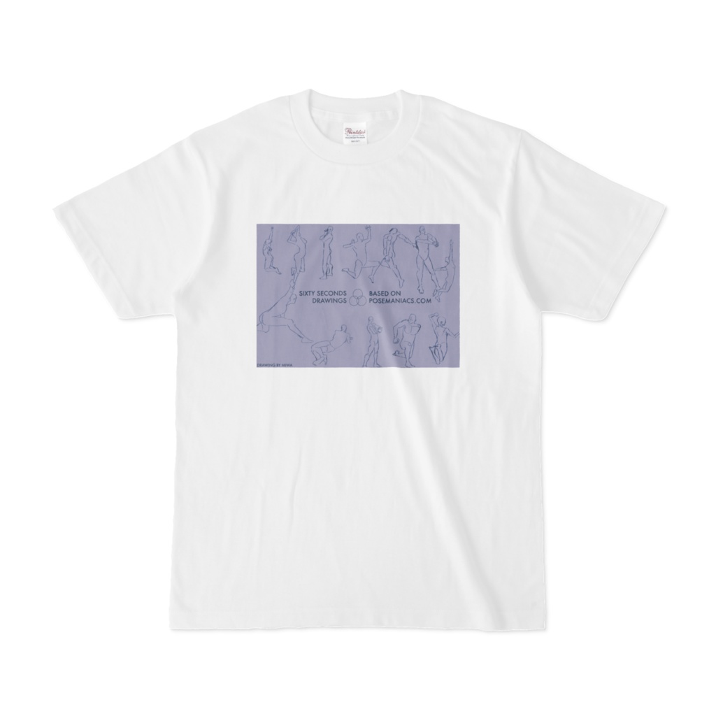 60秒ドローイングTシャツ16