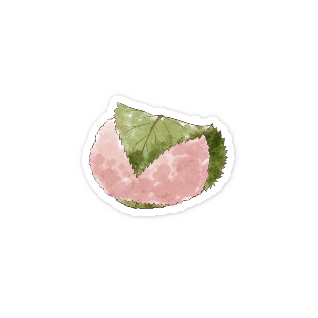 さくら甘味ステッカー