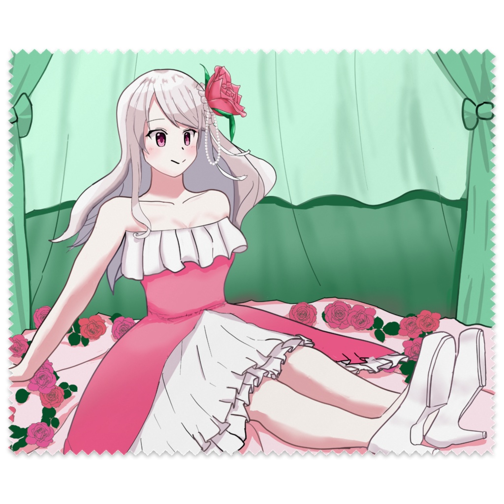 リリアちゃんメガネ拭き
