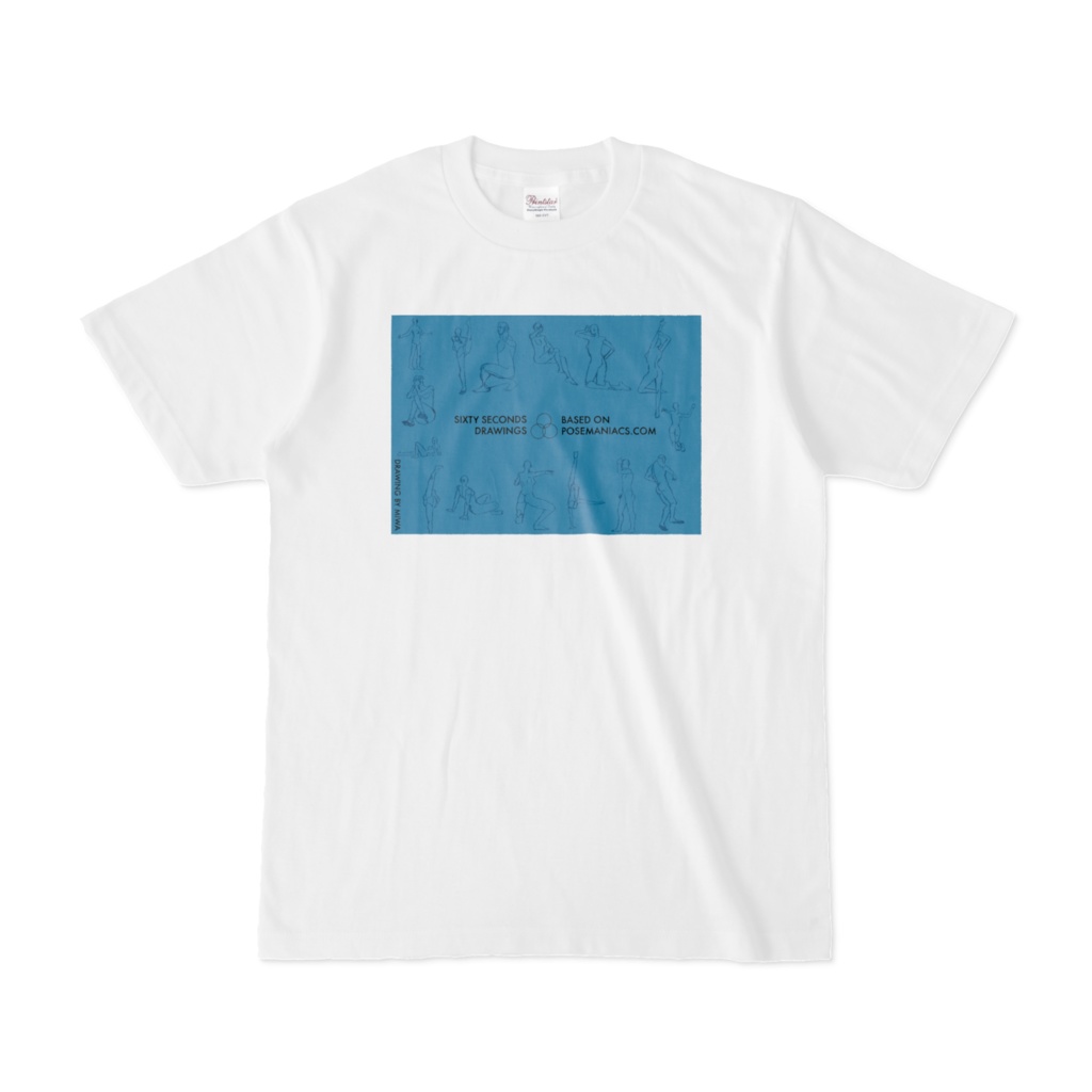 60秒ドローイングTシャツ19