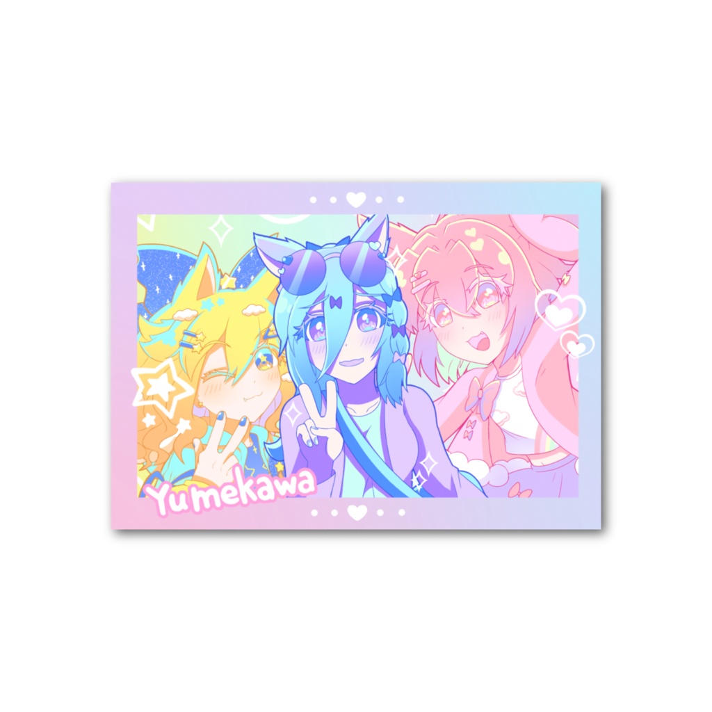 ゆめかわフォト風カード