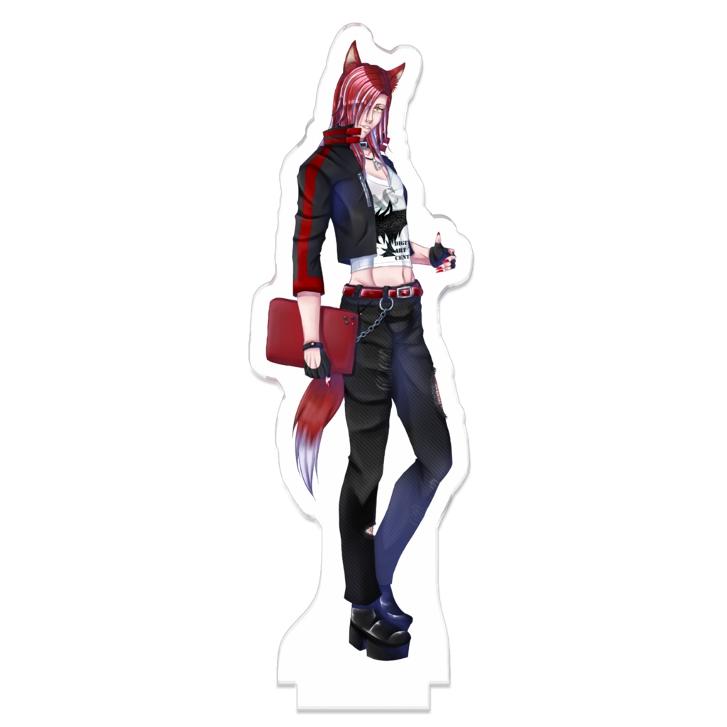 カヌレ・レッドウルフつながるアクスタ