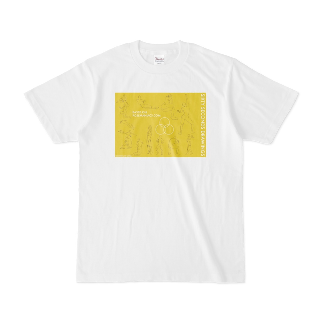 60秒ドローイングTシャツ25