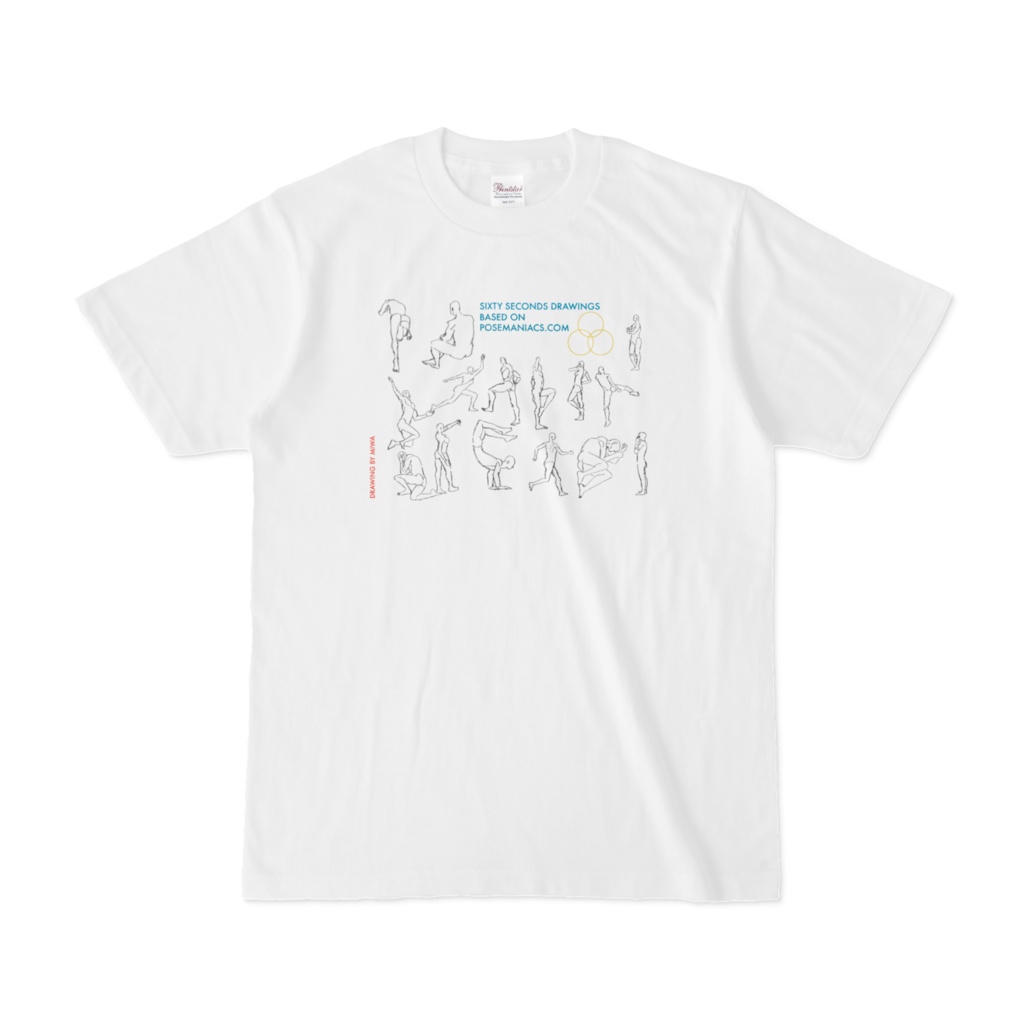 60秒ドローイングTシャツ