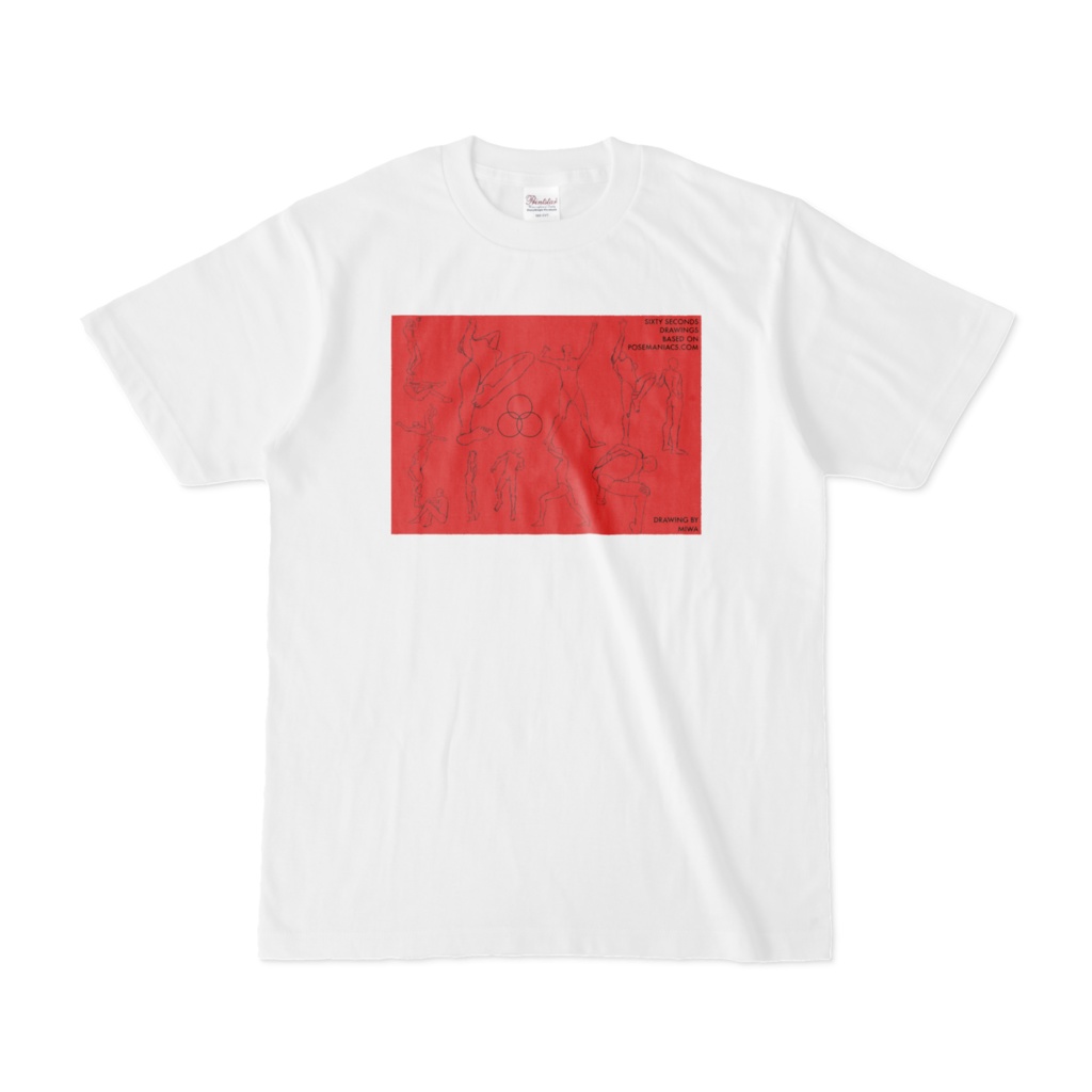 60秒ドローイングTシャツ30