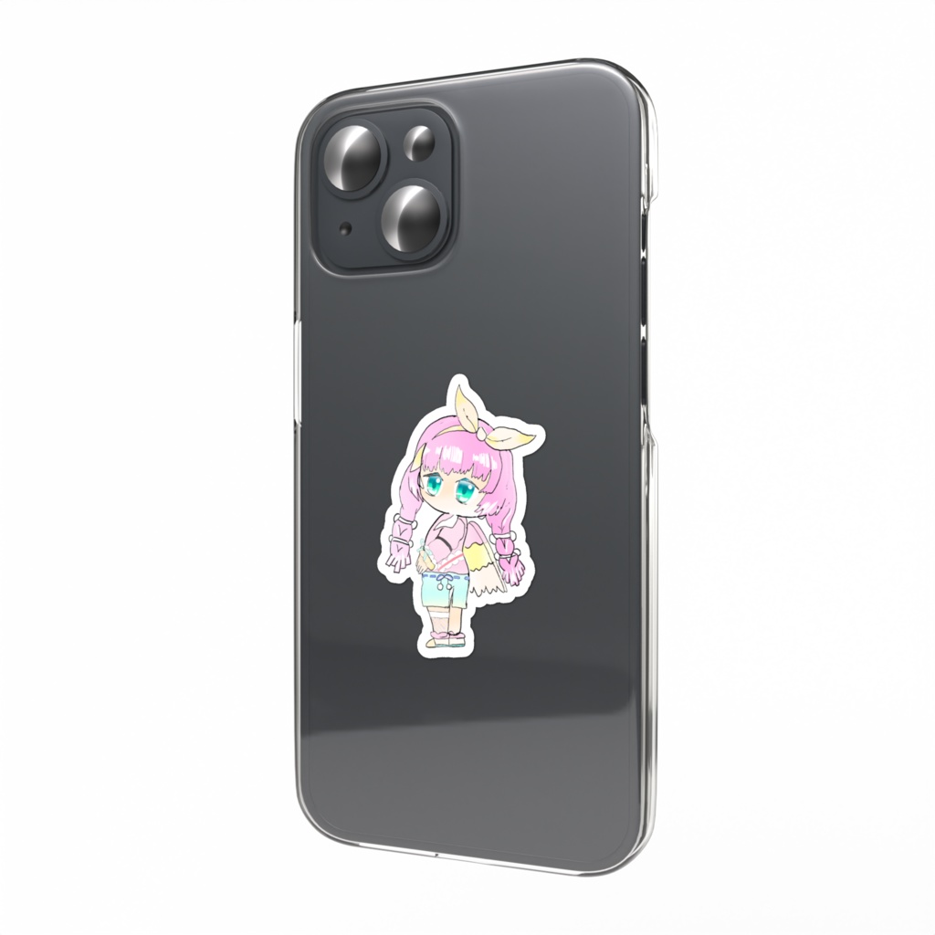 ステッカーインコちゃんイラスト