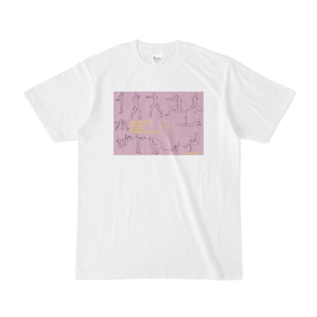 60秒ドローイングTシャツ33