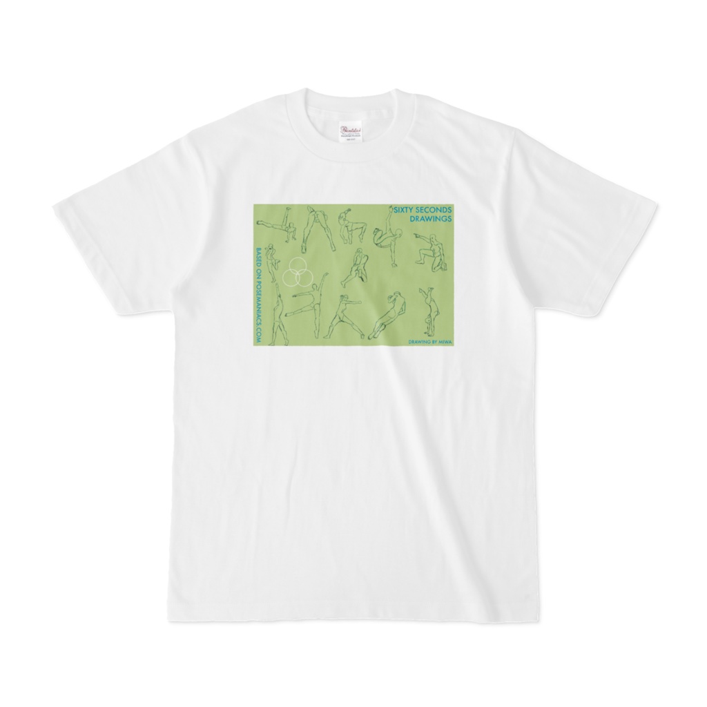 60秒ドローイングTシャツ34