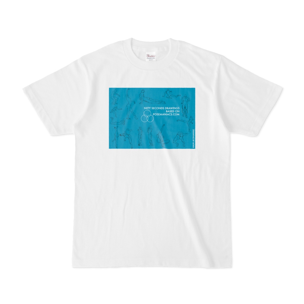 60秒ドローイングTシャツ35