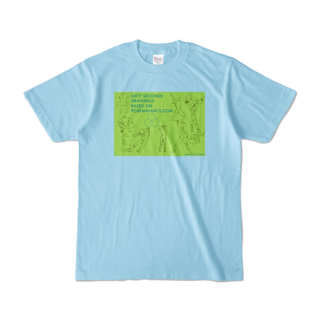 60秒ドローイングTシャツ37