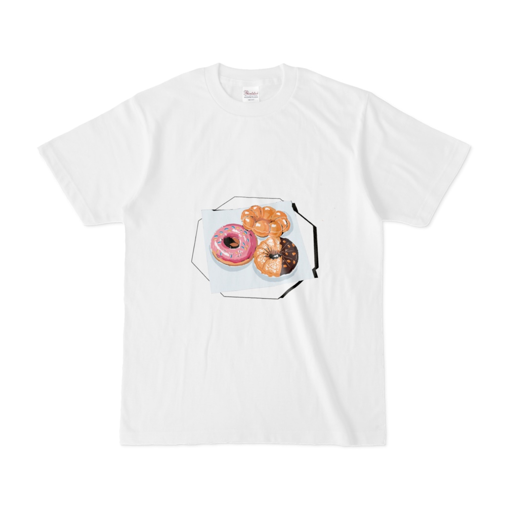 Tシャツドーナツイラスト